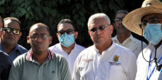 Rueda de prensa entre Estancia Nueva y Los López de la ciudad de Moca