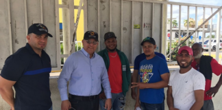 Guarocuya Cabral, alcalde de la ciudad de Moca, estuvo cumpliendo una apretada agenda de calle