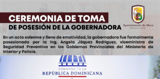 Ceremonia de Toma de Posesión de la Gobernadora Patricia Muñoz Salcedo
