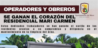 Operadores y Obreros de Residuos Urbanos del Ayuntamiento de Moca Se Ganan el Corazón del Residencial Mari Carmen