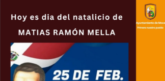 Celebramos el natalicio de Ramón Matías Mella