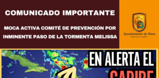 Moca Activa Comité de Prevención por Inminente Paso de la Tormenta Melissa