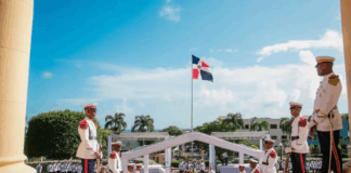 Solemne Homenaje de Estado al General Juancito Rodríguez García en el Palacio Nacional
