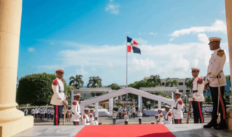Solemne Homenaje de Estado al General Juancito Rodríguez García en el Palacio Nacional