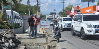 Moca fortalece su infraestructura vial con soluciones de drenaje y nuevos badenes