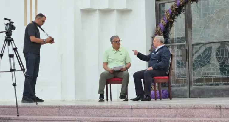En un escenario de gran valor histórico y espiritual, el alcalde del municipio de Moca, Miguel Guarocuya Cabral