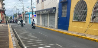 Trabajos de señalización y ordenamiento de parqueos en el marco del Plan de Seguridad Vial de Moca