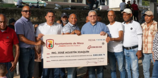 Ayuntamiento de Moca inicia simultáneamente nuevas obras del Presupuesto Participativo en Los López y La Saona