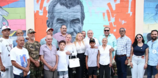 Moca rinde homenaje póstumo a Jesús María Hidalgo «Sam» con un emotivo mural a su memoria y legado deportivo